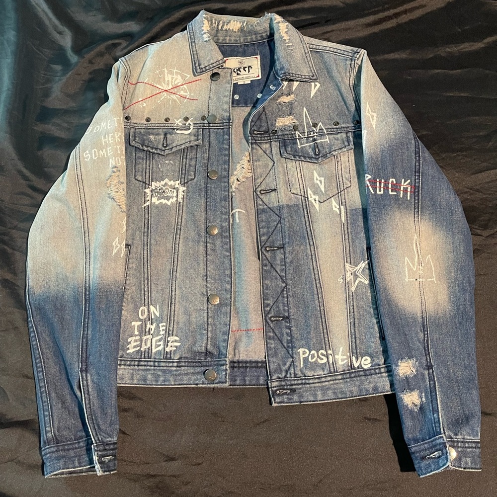 Punk Rock Denim Jacket